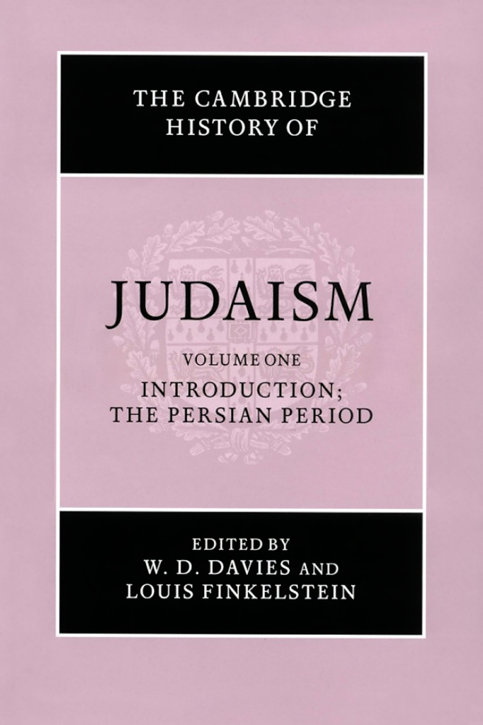 The Cambridge History of Judaism, Volume 1 (1)